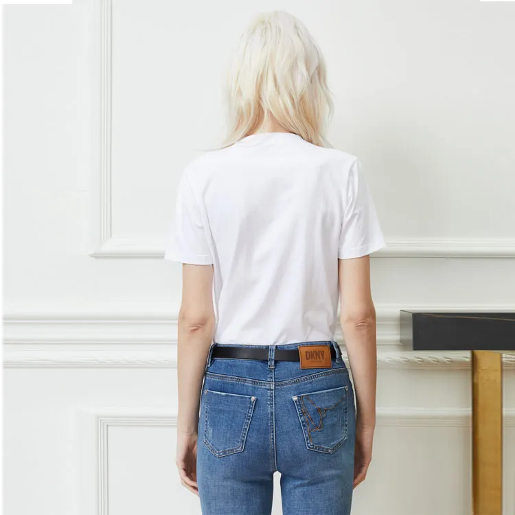 DKNY T-Shirts Women's White-2