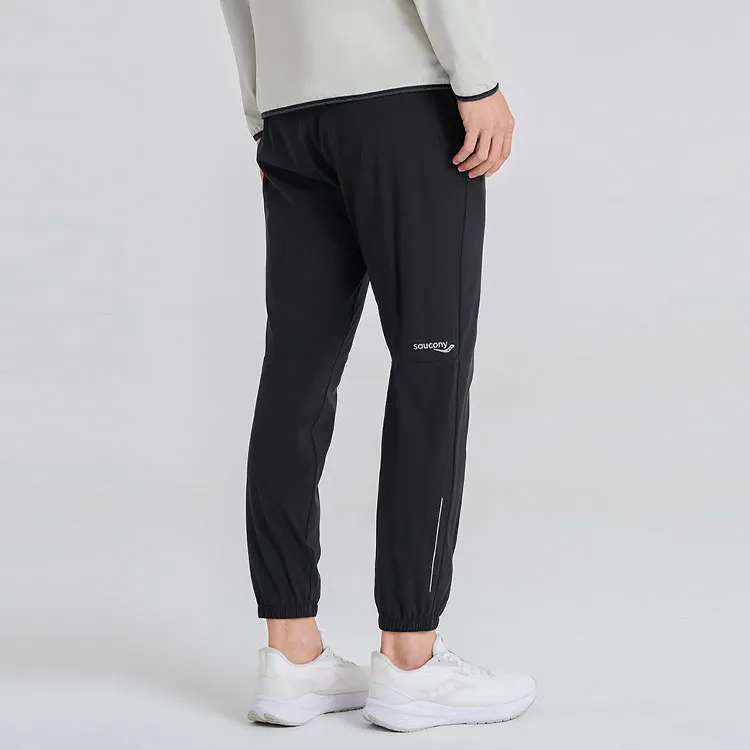 Saucony Knitted Sweatpants Men Jet Black-3