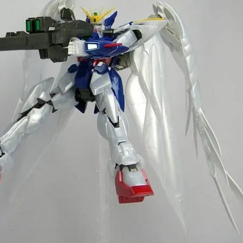 BANDAI MG 1/100 Mobile Suit Gundam Wing  Endless Waltz XXXG 00W0 Wing Gundam Zero EW Edition Model Kits-3