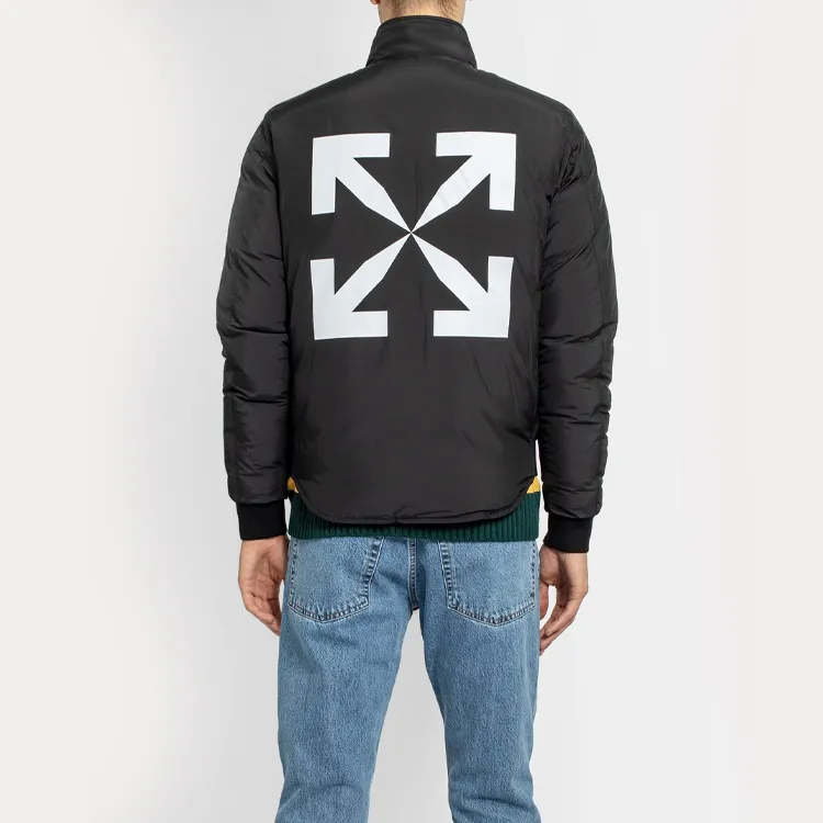 OFF WHITE FW20 Jackets Men Black Yellow-5