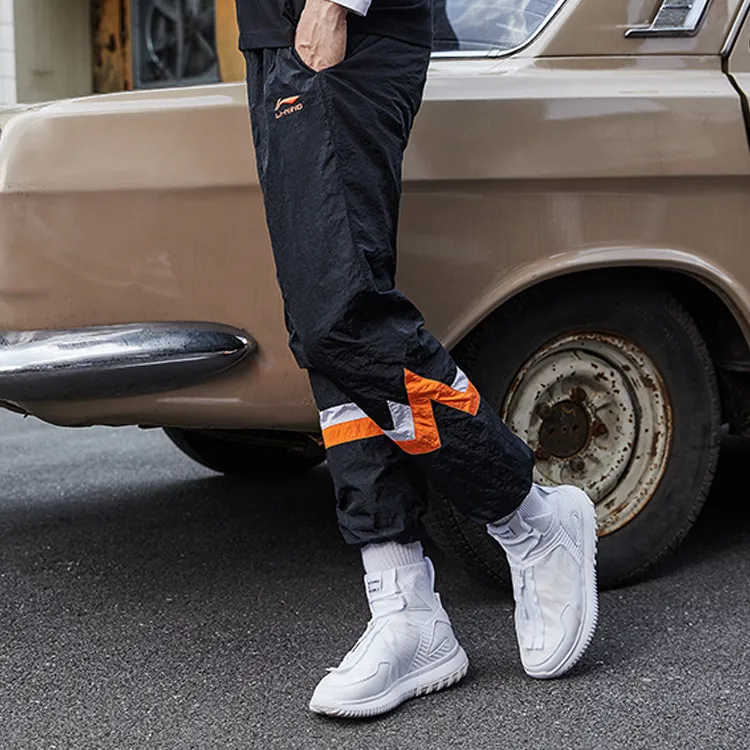 LiNing Sports Pants Men's Black-5