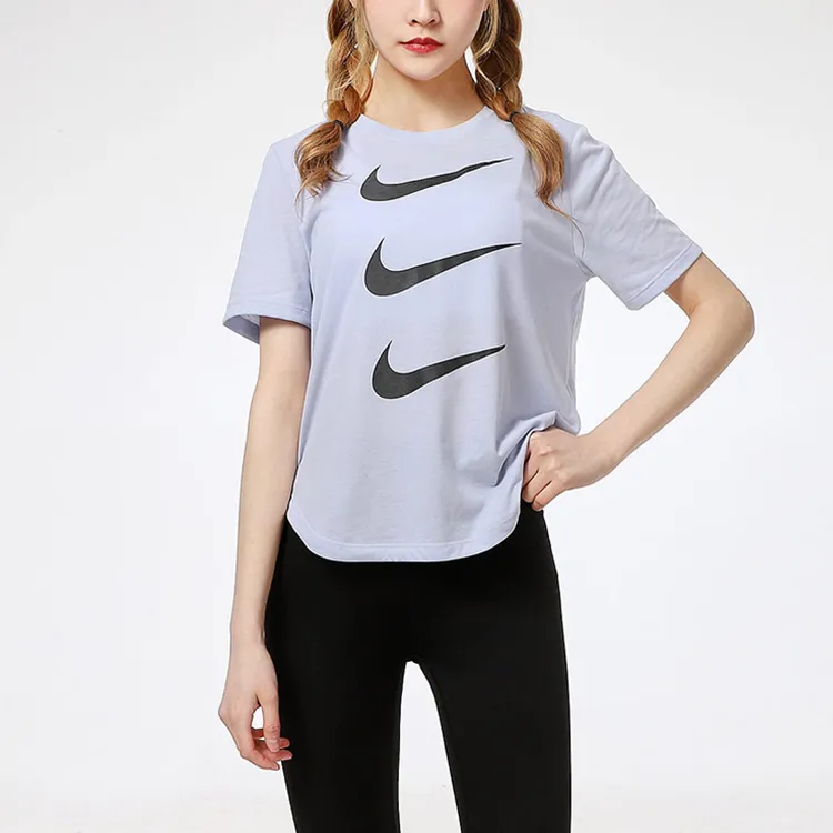 Nike T Shirt Women's Light Purple-2