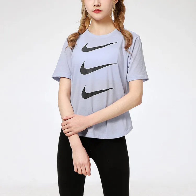 Nike T Shirt Women's Light Purple-4