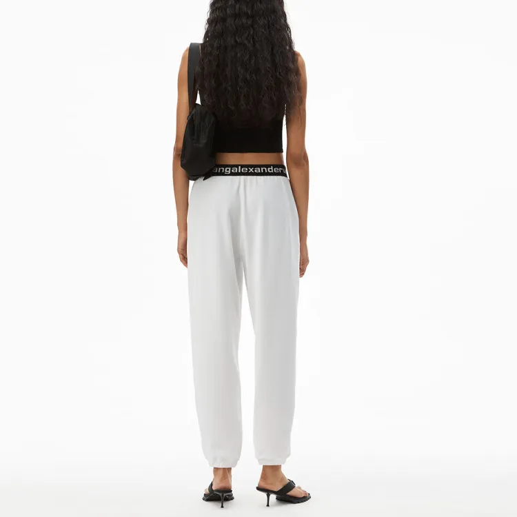 Alexander Wang Logo tape Track Trousers-2