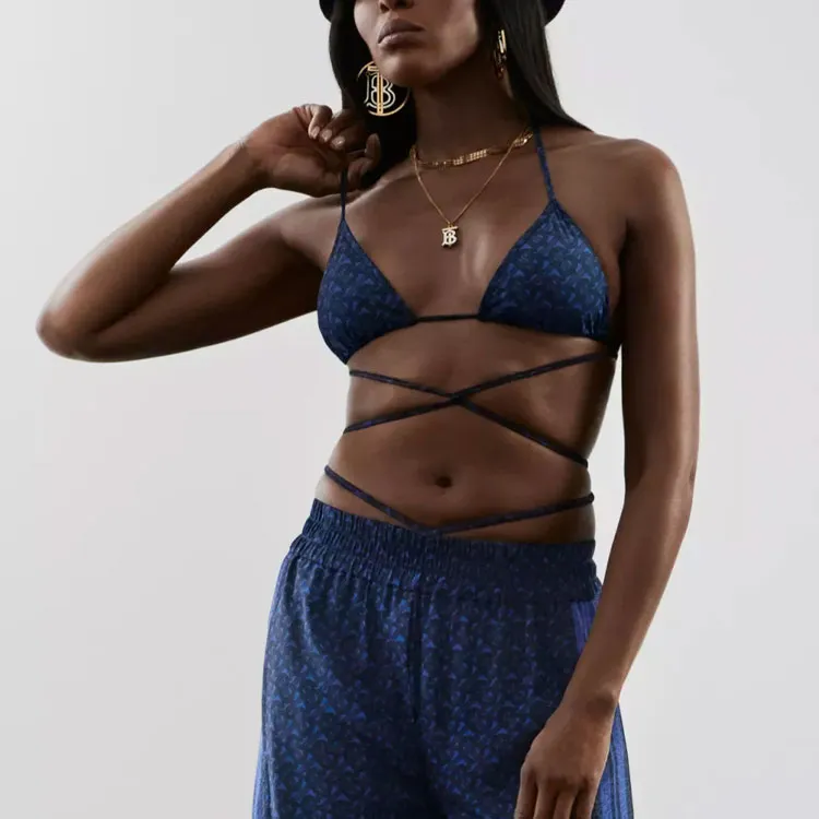 Burberry FW21 Bikini Women's Blue-1