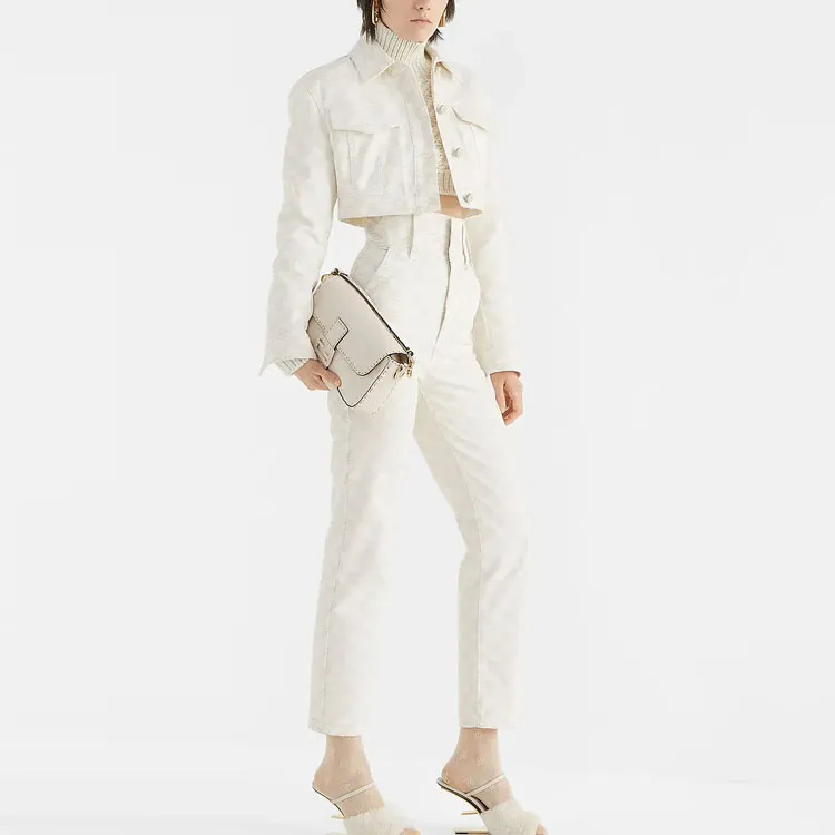 FENDI Jeans Women's White-2