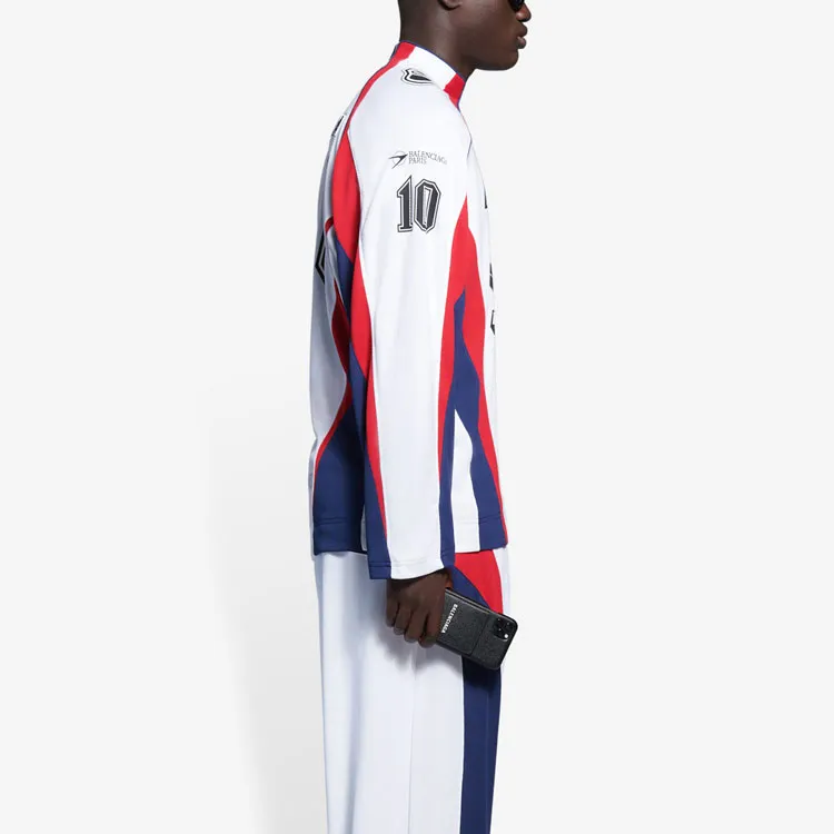 Balenciaga Long Sleeve Hockey T Shirt-3