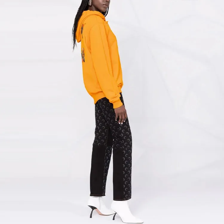 OFF WHITE FW21 Sweatshirts Women's Yellow-3