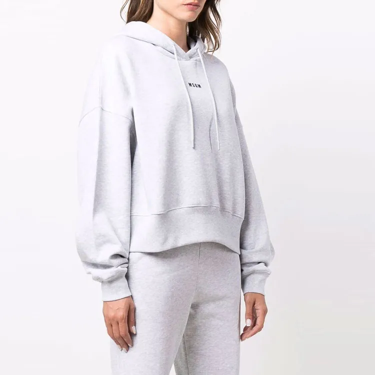 MSGM Sweatshirts Women's Gray-2