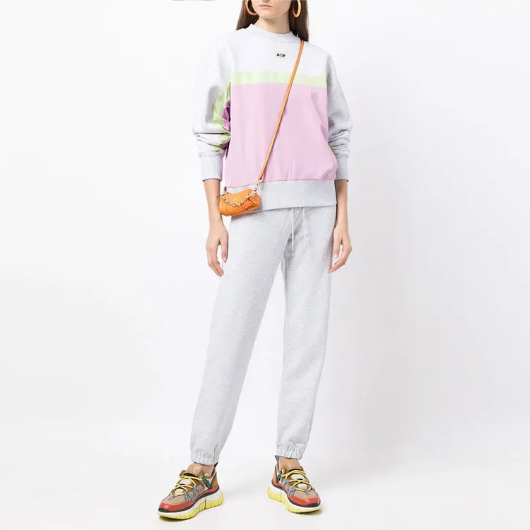MSGM Logo Printed Elastic Waist Jogging Pants-3