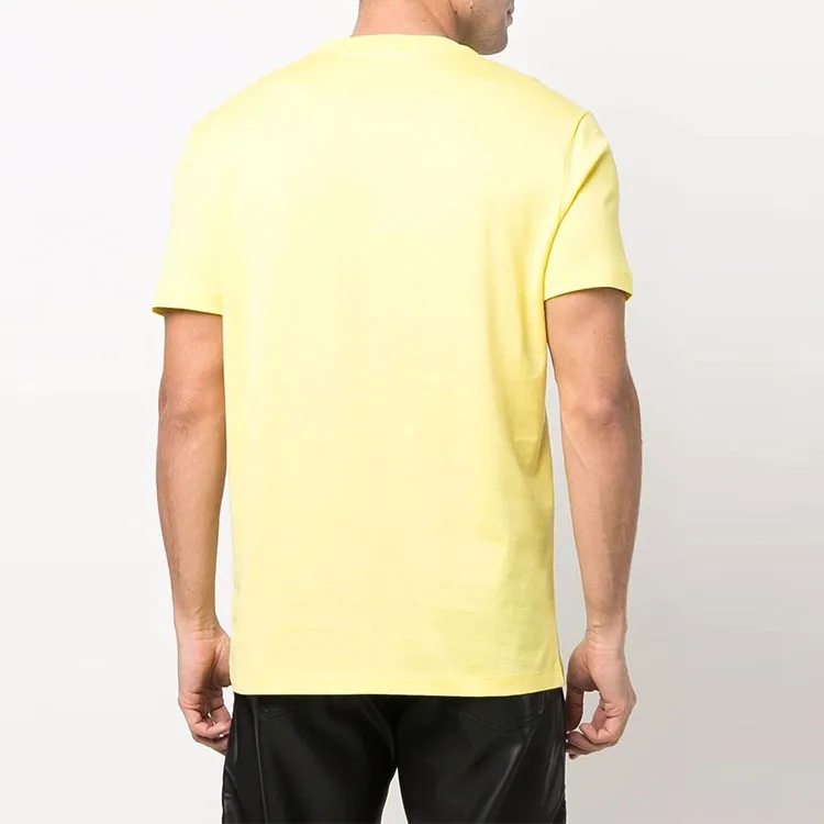 VERSACE T Shirts Men Yellow-2