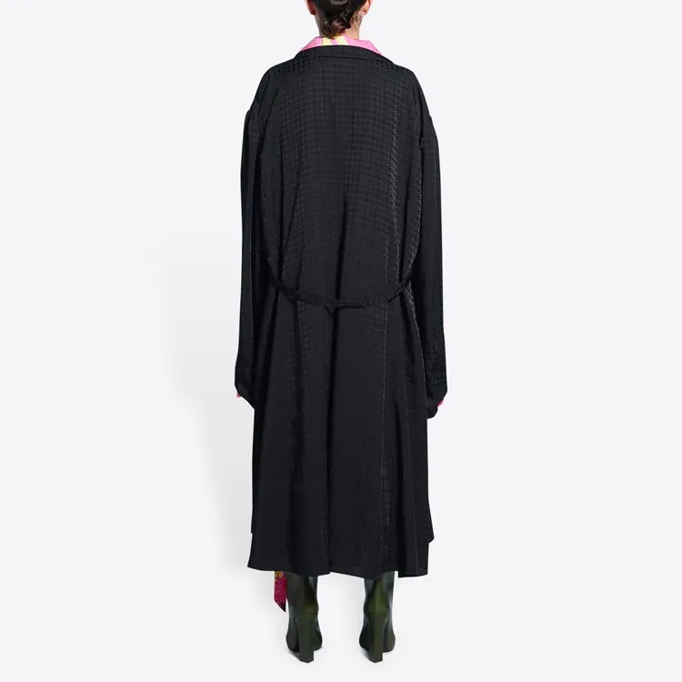 Balenciaga FW21 Long-Sleeved Dresses Women's Black-4