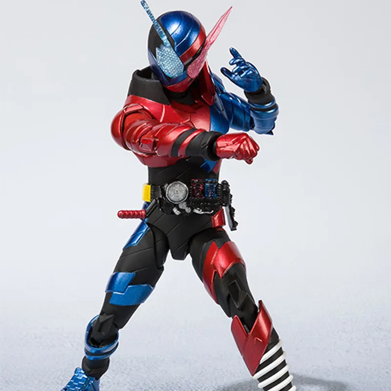 BANDAI Kamen Rider Build Create Rider Bandai SHF Kamen Rider Build Rabbit Tank Form Action Figures 14.5cm-5