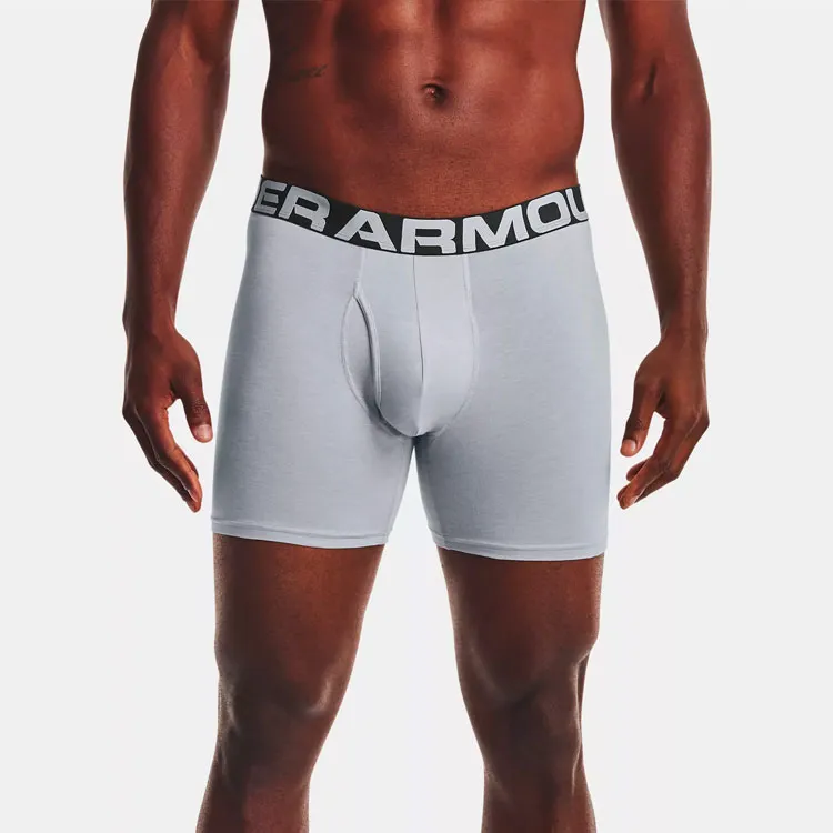 Under Armour Underpants Men's 3 Pack Black/Dark Gray/Light Gray-1