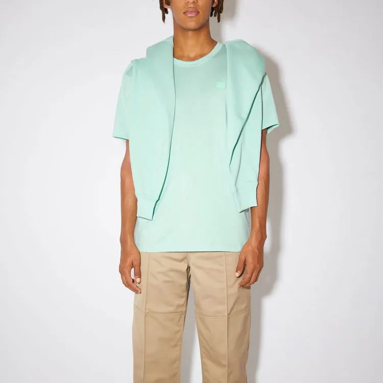 Acne Studios Regular T Shirt Unisex Mint Green-1