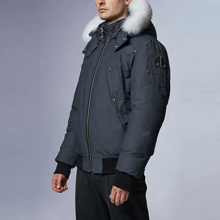 Moose Knuckles Down Jacket Men's Granite-5