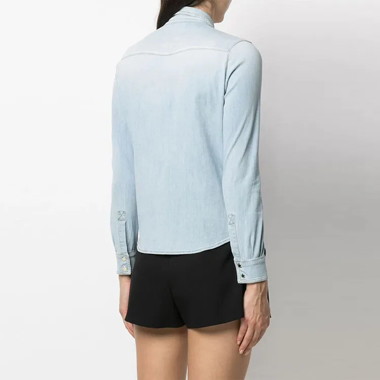 PINKO Shirts Unisex Blue-2
