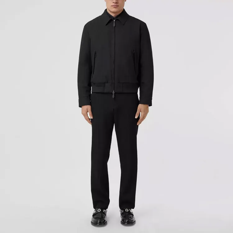 Burberry Jackets Men Black-2