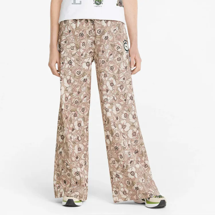 Double Belief Liberty X PUMA LIBERTY Casual Pants Women's Beige-5