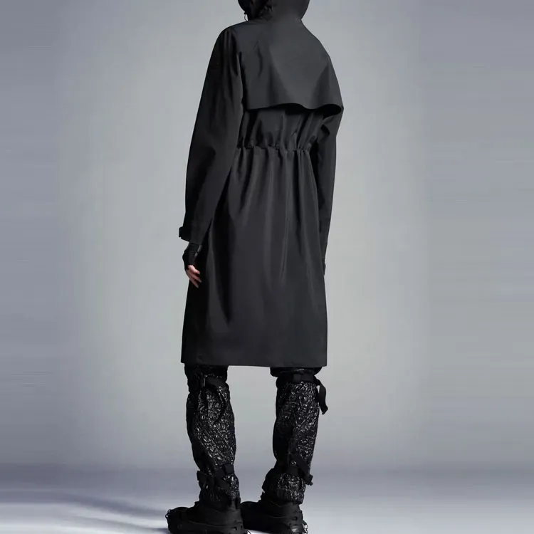 Moncler SS22 Trench Coats Women's Black-3