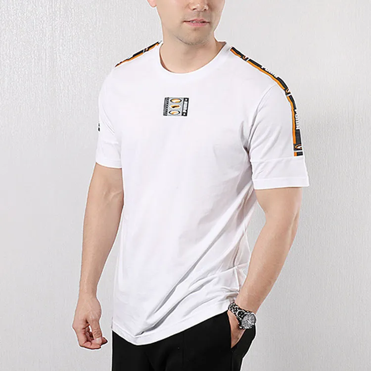 PUMA T Shirts Men White-3