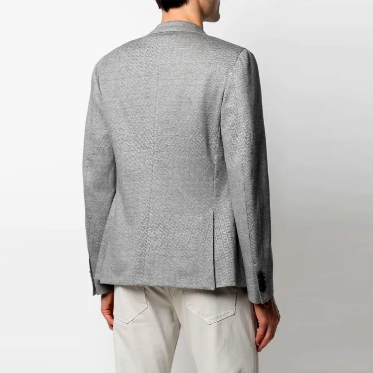Zegna SS21 Business Suits Coats Men's Gray-4