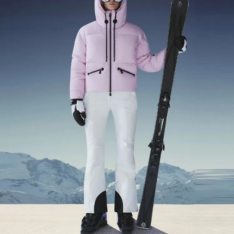 Moncler Grenoble Down Jacket Women's Pink-1