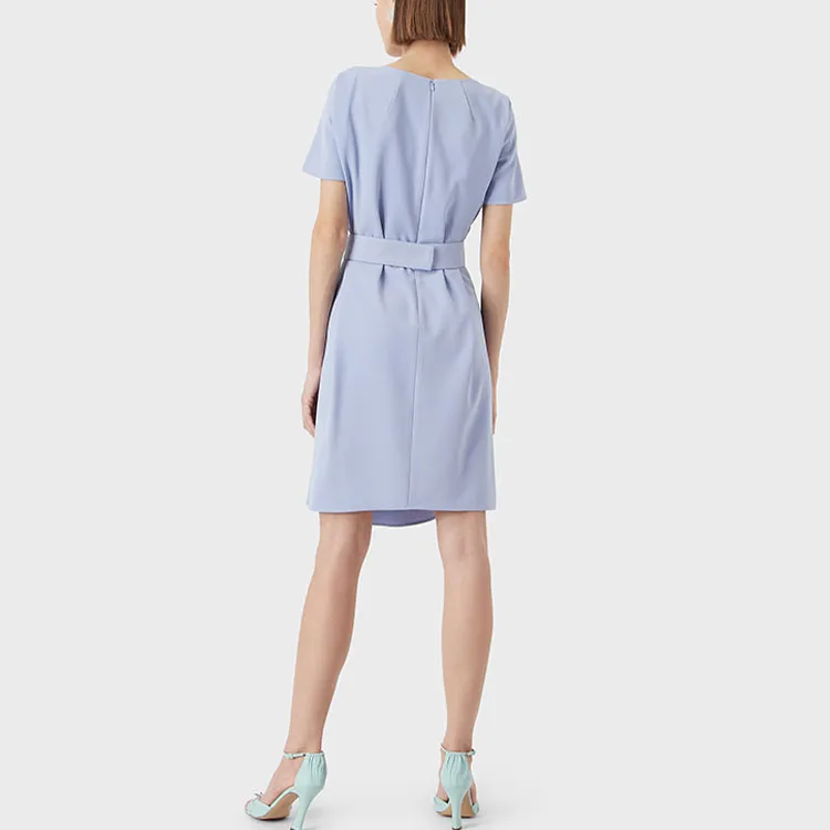 EMPORIO ARMANI SS22 Dress Women's Blue-3