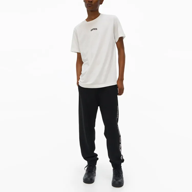 Helmut Lang Impress Slogan print Track Pants-1