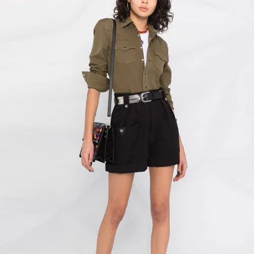 SAINT LAURENT Shirt Women's Khaki
