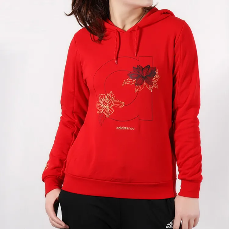 Adidas Neo Sweatshirts Women's Light Scarlet-5