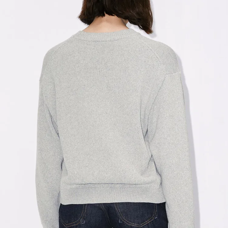 KENZO Knitted Sweater 'Grey'-5