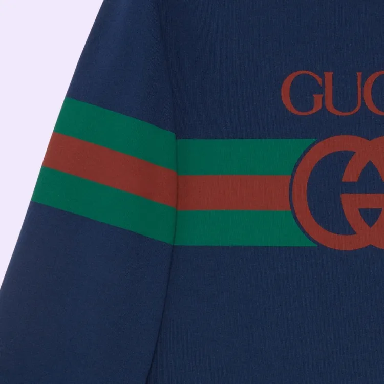 GUCCI SS23 Sweatshirt Men's Navy-4