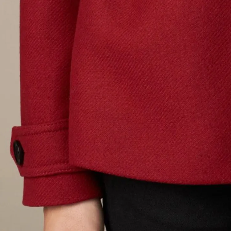 Burberry Coats Women's Red-3
