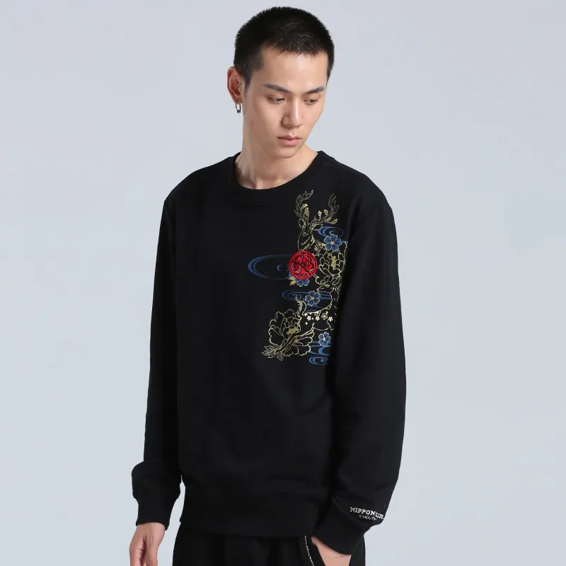 ONIARAI Crew Neck Sweatshirt Men's-4