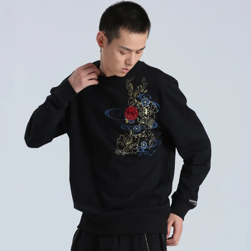 ONIARAI Crew Neck Sweatshirt Men's-2