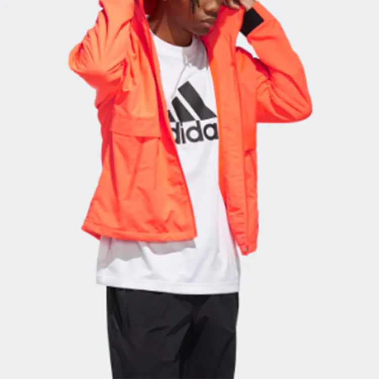 Adidas Jackets Men Orange Red-3