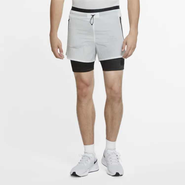 Nike Casual Shorts Men White Gold-3