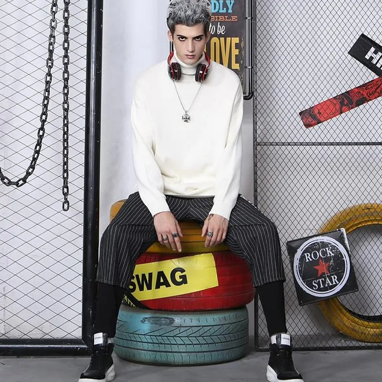 GENANX Sweaters Unisex-3