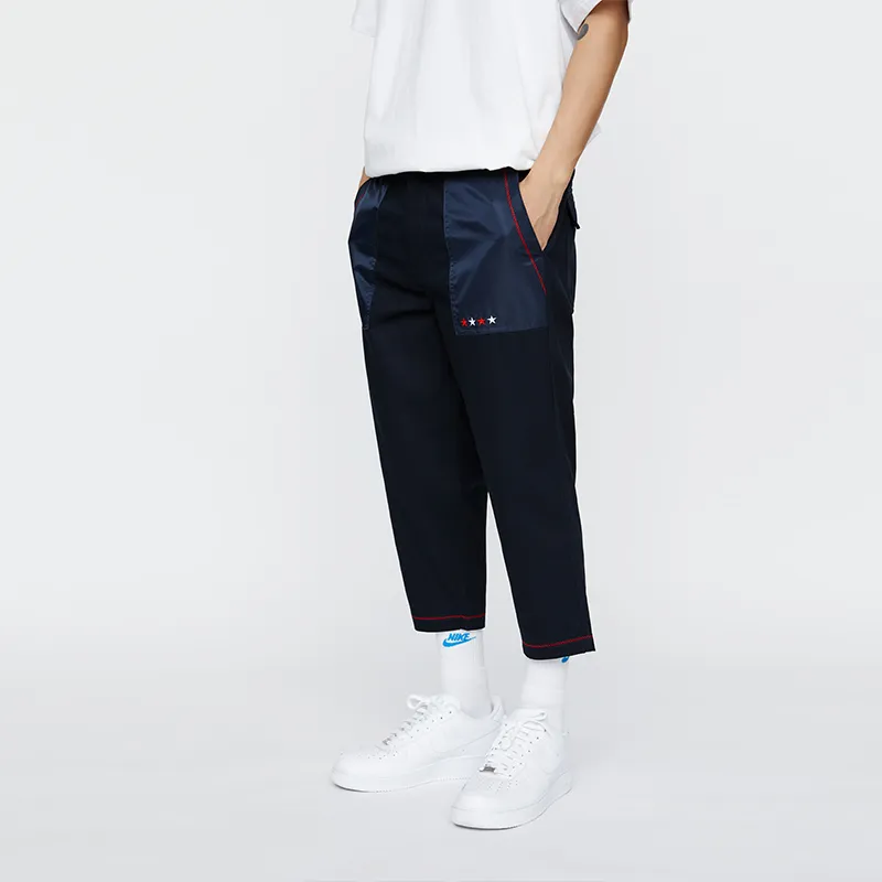 CLOT Tapered Pants Moderate Casual Pants Men's Navy Blue-2