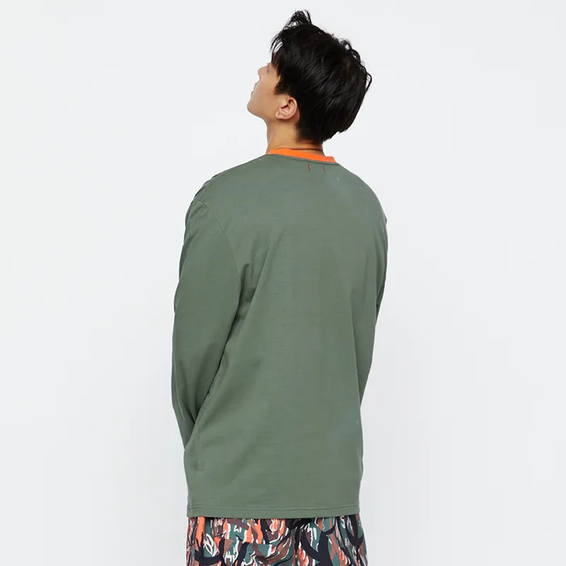 CLOT T Shirts Men Olive Green-6