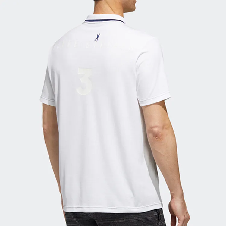 Adidas Polo Shirts Men White-2