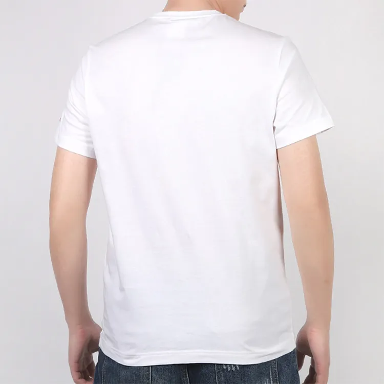 Adidas T Shirts Men White-2