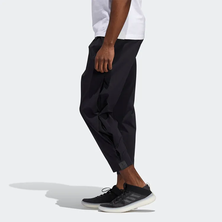 Adidas Knitted Sweatpants Men Black-3