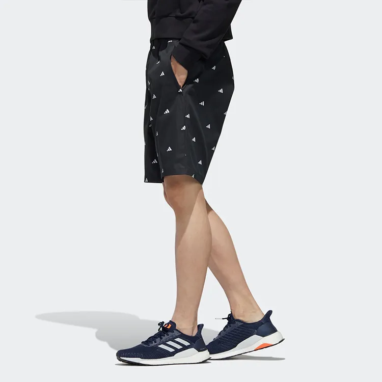 Adidas Casual Shorts Men Black-4