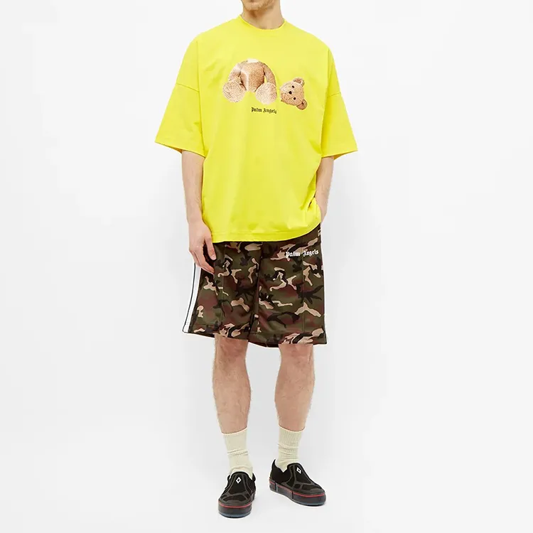 PALM ANGELS T-Shirts Men Yellow-2