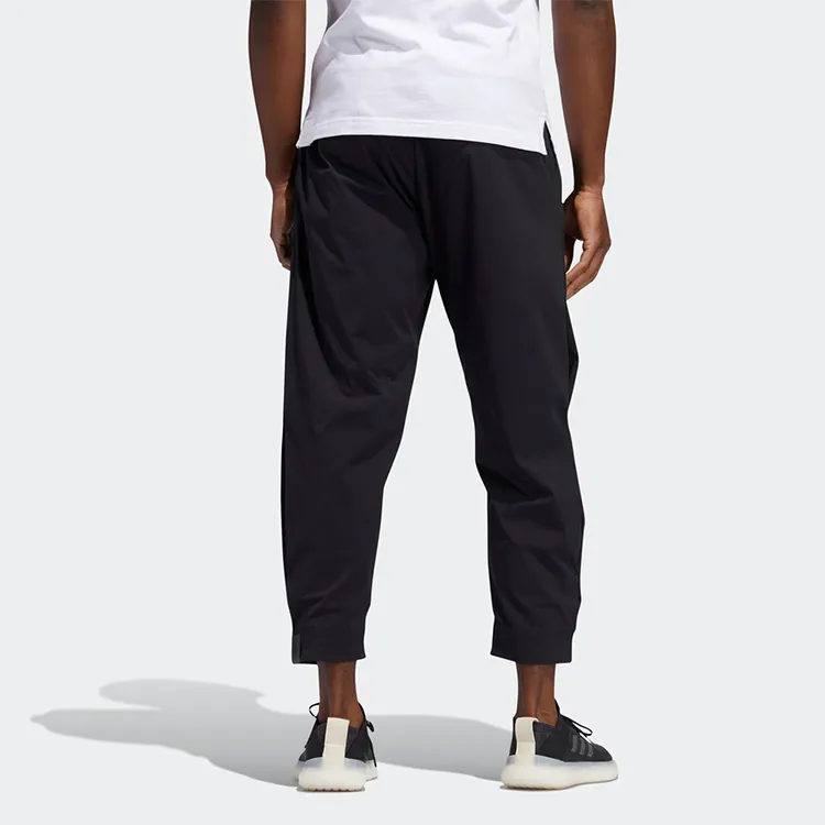 Adidas Knitted Sweatpants Men Black-4
