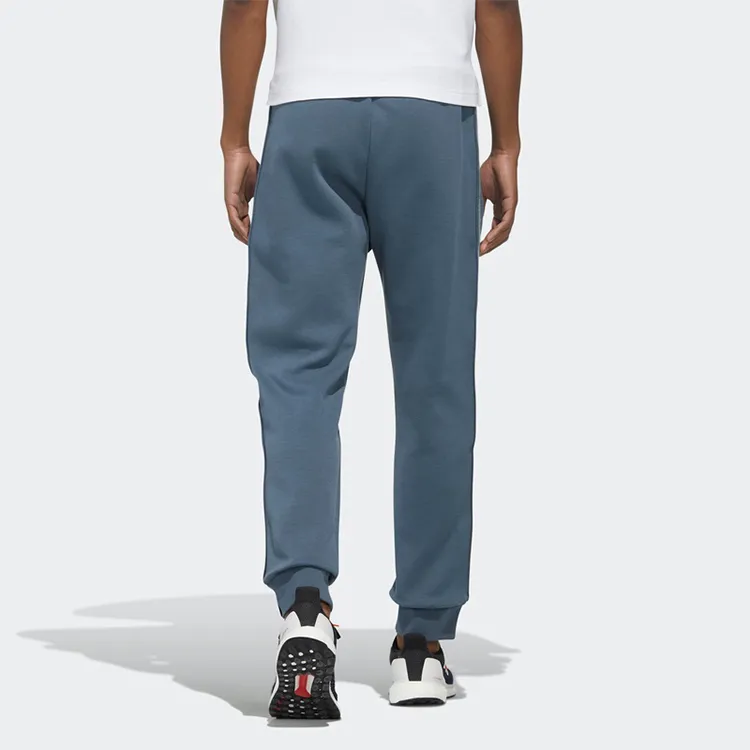 Adidas Wj Pnt Swt Knitted Sweatpants Men's Blue-3