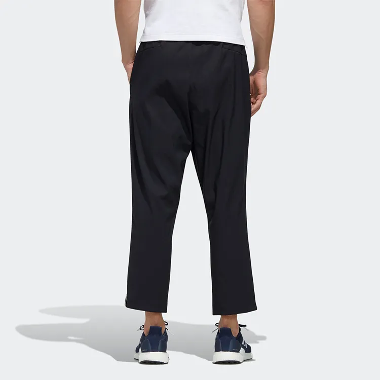 Adidas Knitted Sweatpants Men Black-4