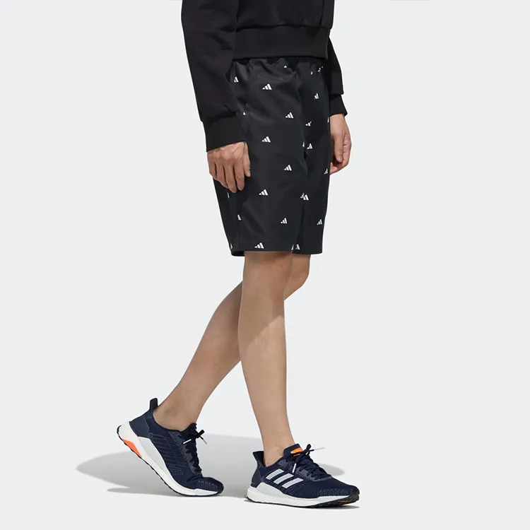 Adidas Casual Shorts Men Black-5